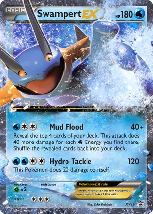 Swampert EX XY55  - Holofoil