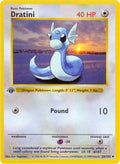 Dratini (026/102) (1st Edition) [Base Set (Shadowless)]