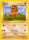 Diglett (047/102) (1st Edition) [Base Set (Shadowless)]