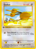 Doduo (048/102) (1st Edition) [Base Set (Shadowless)]