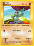 Machop (052/102) (Unlimited) [Base Set (Shadowless)]