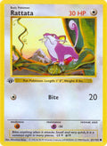 Rattata (061/102) (1st Edition) [Base Set (Shadowless)]