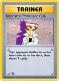 Impostor Professor Oak (073/102) (1st Edition) [Base Set (Shadowless)]