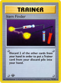 Item Finder (074/102) (Unlimited) [Base Set (Shadowless)]