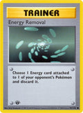 Energy Removal (092/102) (1st Edition) [Base Set (Shadowless)]