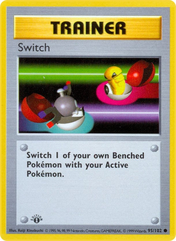Switch (095/102) (1st Edition) [Base Set (Shadowless)]