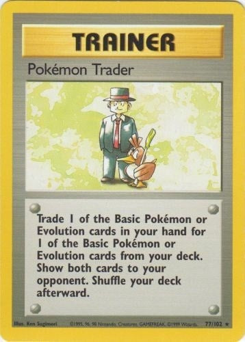 Pokemon Trader (077/102) [Base Set]