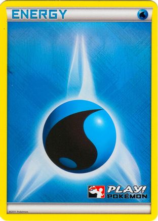 Water Energy (2011 Play! Pokemon)  - Holofoil
