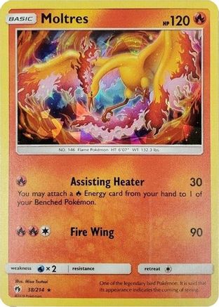 Moltres 038/214  - Holofoil