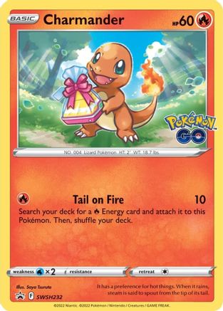 Charmander SWSH232  - Holofoil