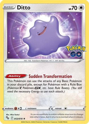 Ditto 053/078  - Holofoil