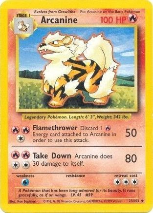Arcanine 023/102
