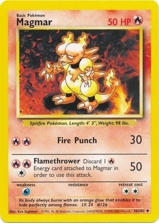 Magmar (036/102) [Base Set]