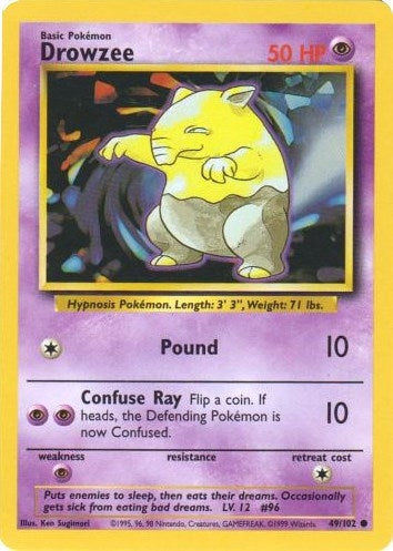 Drowzee (049/102) [Base Set]