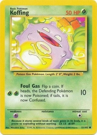 Koffing (051/102) [Base Set]