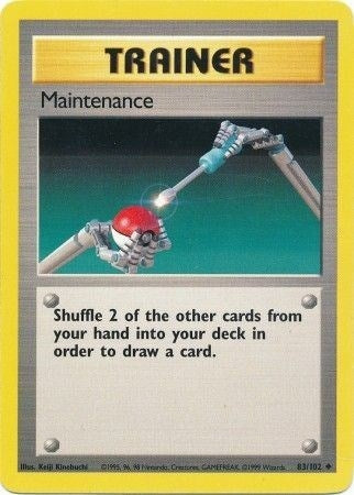 Maintenance (083/102) [Base Set]