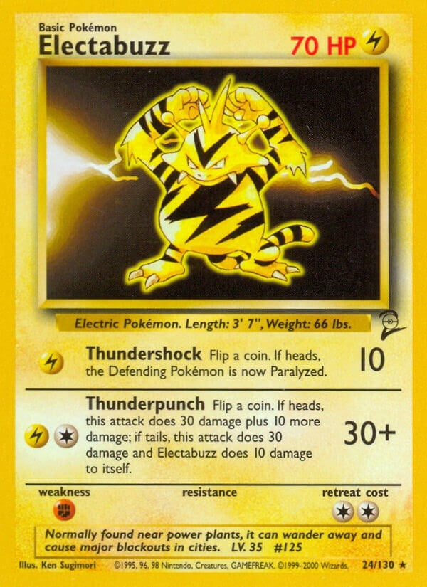 Electabuzz (024/130) [Base Set 2]
