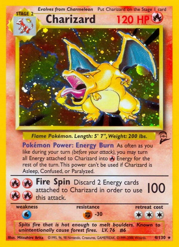 Charizard (004/130) (Holofoil) [Base Set 2]