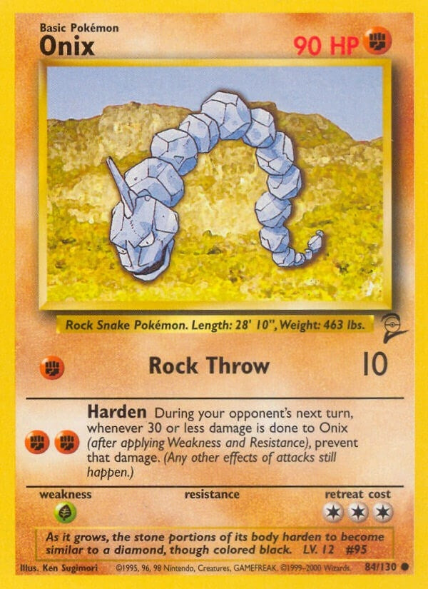 Onix (084/130) [Base Set 2]