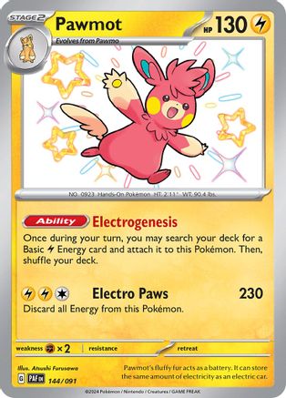 Pawmot 144/091  - Holofoil