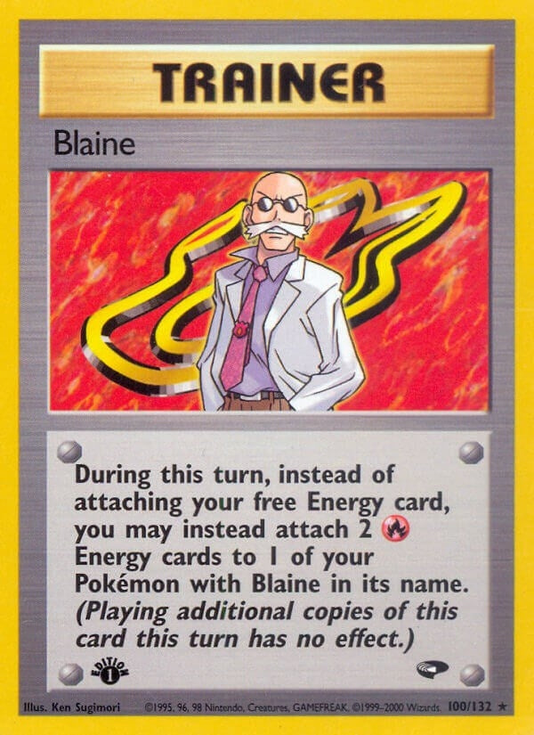 Blaine (100) (100/132) (1st Edition) [Gym Challenge]
