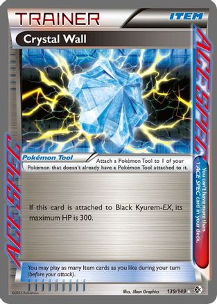 Crystal Wall 139  - Holofoil