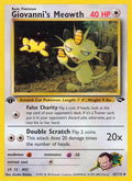 Giovanni's Meowth (43) (043/132) (1st Edition) [Gym Challenge]