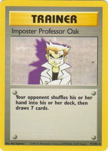 Imposter Professor Oak (073/102) [Base Set]