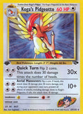 Koga's Pidgeotto (027/132) (1st Edition) [Gym Challenge]