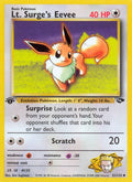 Lt. Surge's Eevee (051/132) (Unlimited) [Gym Challenge]