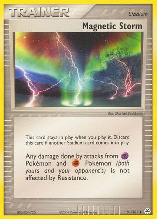 Magnetic Storm 091  - Reverse Holofoil