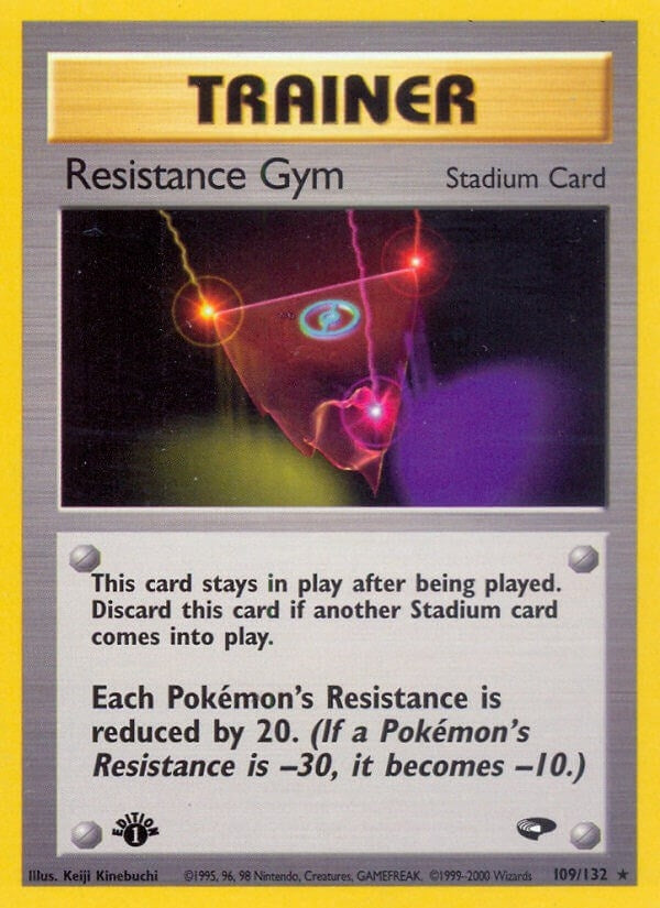 Resistance Gym (109/132) (Unlimited) [Gym Challenge]