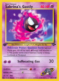 Sabrina's Gastly (97) (097/132) (1st Edition) [Gym Challenge]