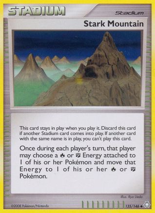 Stark Mountain 135  - Reverse Holofoil