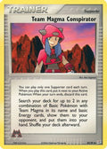 Team Magma Conspirator 082/95  - Reverse Holofoil
