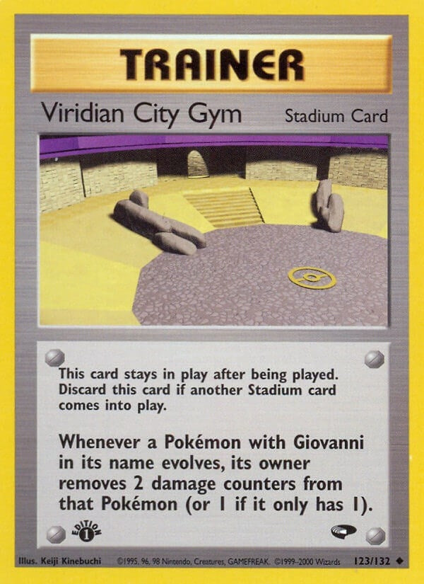 Viridian City Gym (123/132) (Unlimited) [Gym Challenge]